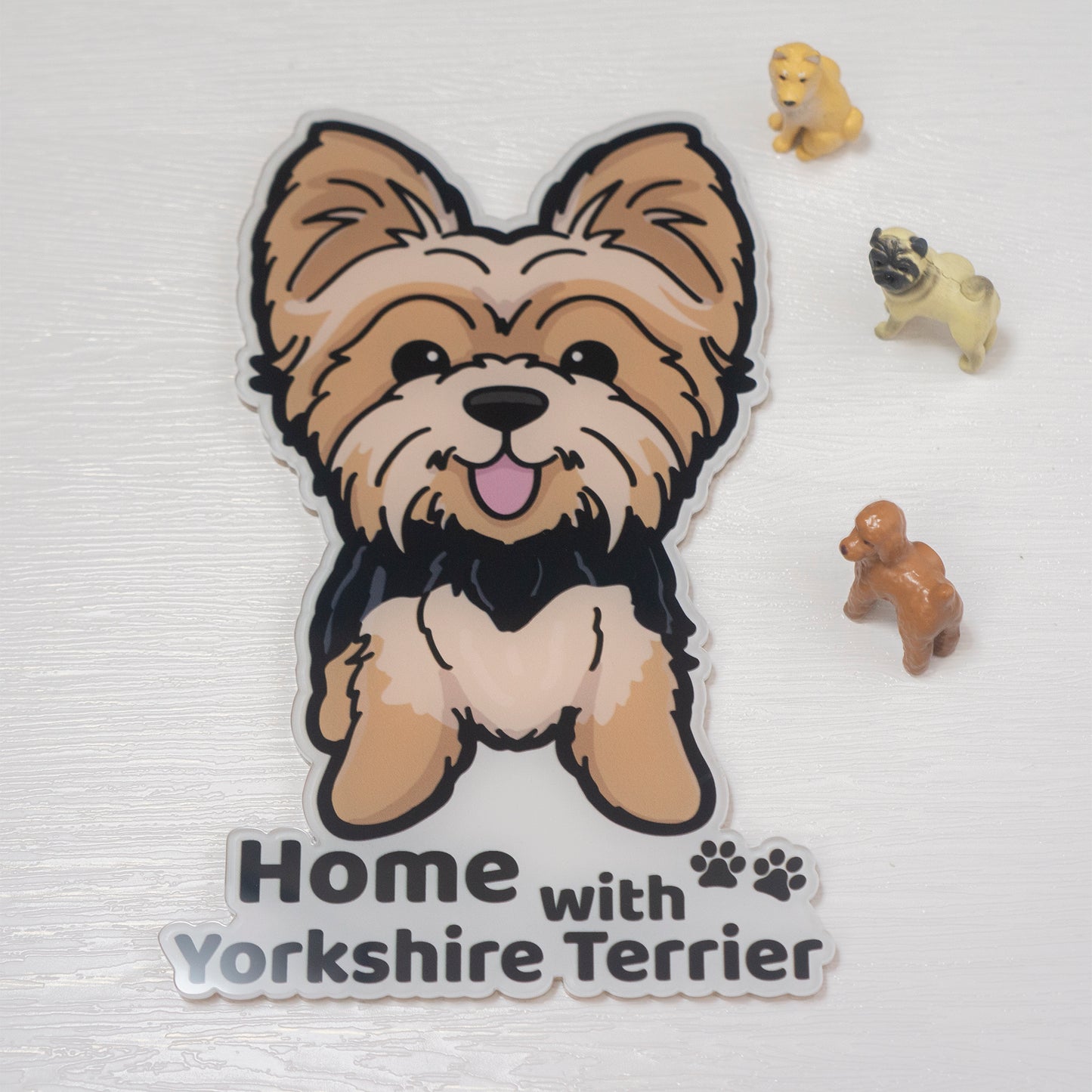 Home with Yorkshire terrier  約瑟爹利 約克夏㹴門牌