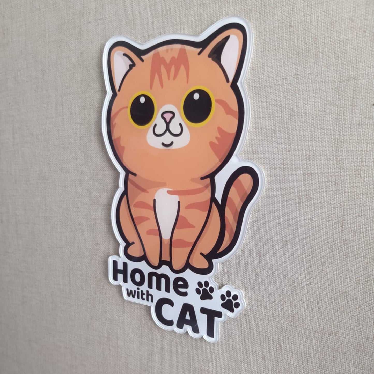 Mochi & friends 貓貓門牌 Home with cat adhesive sign