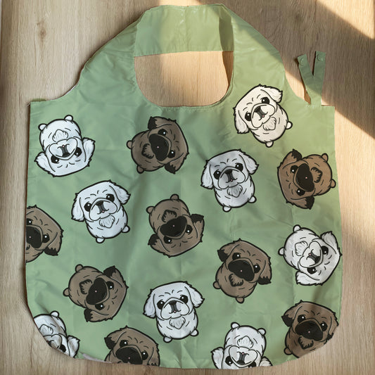北京狗 Pekingese 環保袋